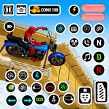 Mega Ramp Moto Stunt Bike Game icône
