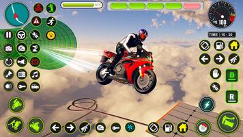 پوستر Mega Ramp Moto Stunt Bike Game