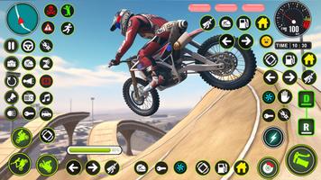 Mega Ramp Moto Stunt Bike Game imagem de tela 2