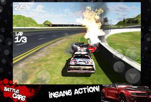 Battle Cars Action Racing 4x4 الملصق