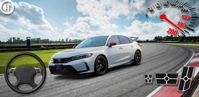 Civic Type R Sports Car Games poster