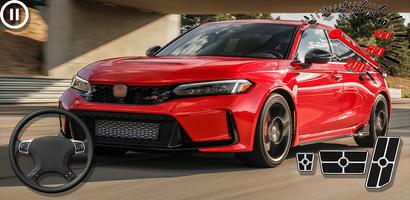 Civic Type R Sports Car Games screenshot 1