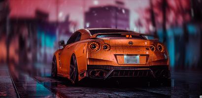 Nissan GT-R Real Car Simulator постер