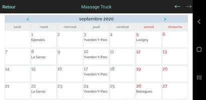 Massage Truck capture d'écran 2