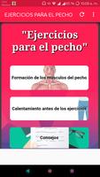 Ejercicios para el Pecho 포스터