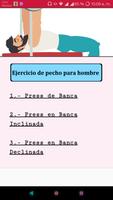 Ejercicios para el Pecho 스크린샷 2