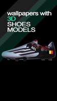 Custom Futbol Shoe Poster