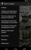 ADP 6-0 Mission Command ภาพหน้าจอ 1