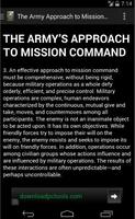 ADP 6-0 Mission Command capture d'écran 2
