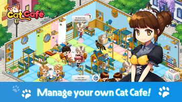 Cat Cafe Affiche