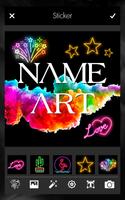 Smoke Effect Name Art Maker Editor スクリーンショット 1