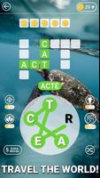 Word World Connect - New Crossword Puzzle Game Affiche