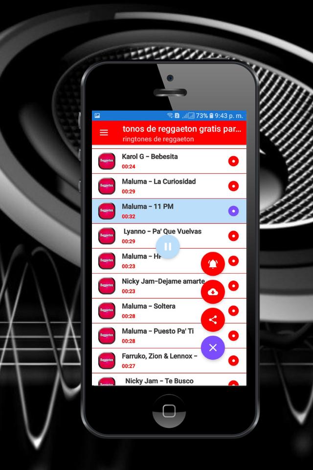 Descarga de APK de Reggaeton Tonos de Llama Gratis para el Celular para  Android