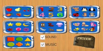 Kindergarten: shadow matching পোস্টার