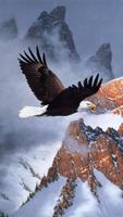 Eagle Wallpaper Cartaz