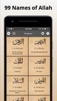 99 Noms d'Allah Audio Islam Affiche