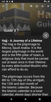 Hajj and Umrah Guide for Musli تصوير الشاشة 1