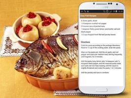 recettes de poissons faciles capture d'écran 2