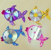 Idées de bricolage sur CD pour les enfants Affiche