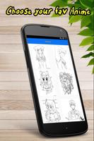 Easy Coloring: Anime Coloring Books স্ক্রিনশট 1