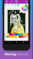 Easy Coloring - Anime Coloring Pages screenshot 3