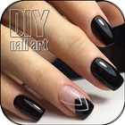 Einfache DIY Nail Art Zeichen