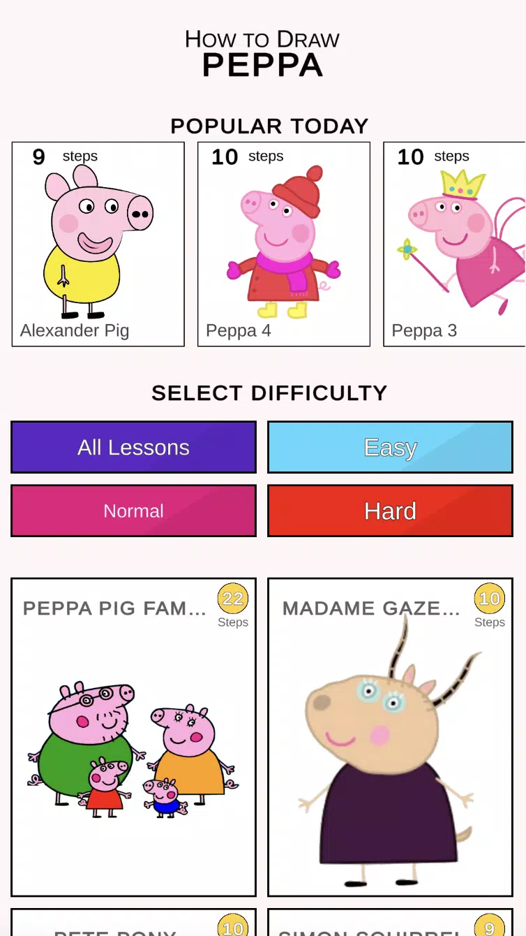 COMO DESENHAR A PEPPA PIG (FÁCIL) /// HOW TO DRAW PEPPA PIG (EASY