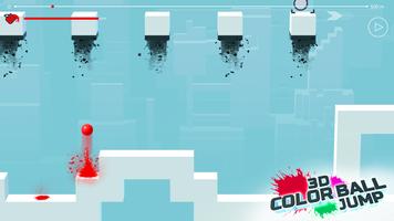 3D Color Ball Jump الملصق