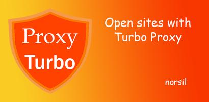 Turbo Proxy الملصق
