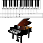 Cordes pour piano icône