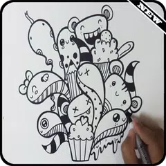 Easy Steps To Draw Doodle Art