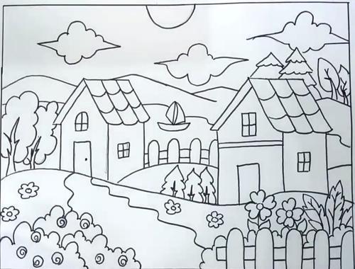 93 Gambar Alam Mudah Digambar Terbaik 93 Gambar Alam Mudah Digambar Terbaik