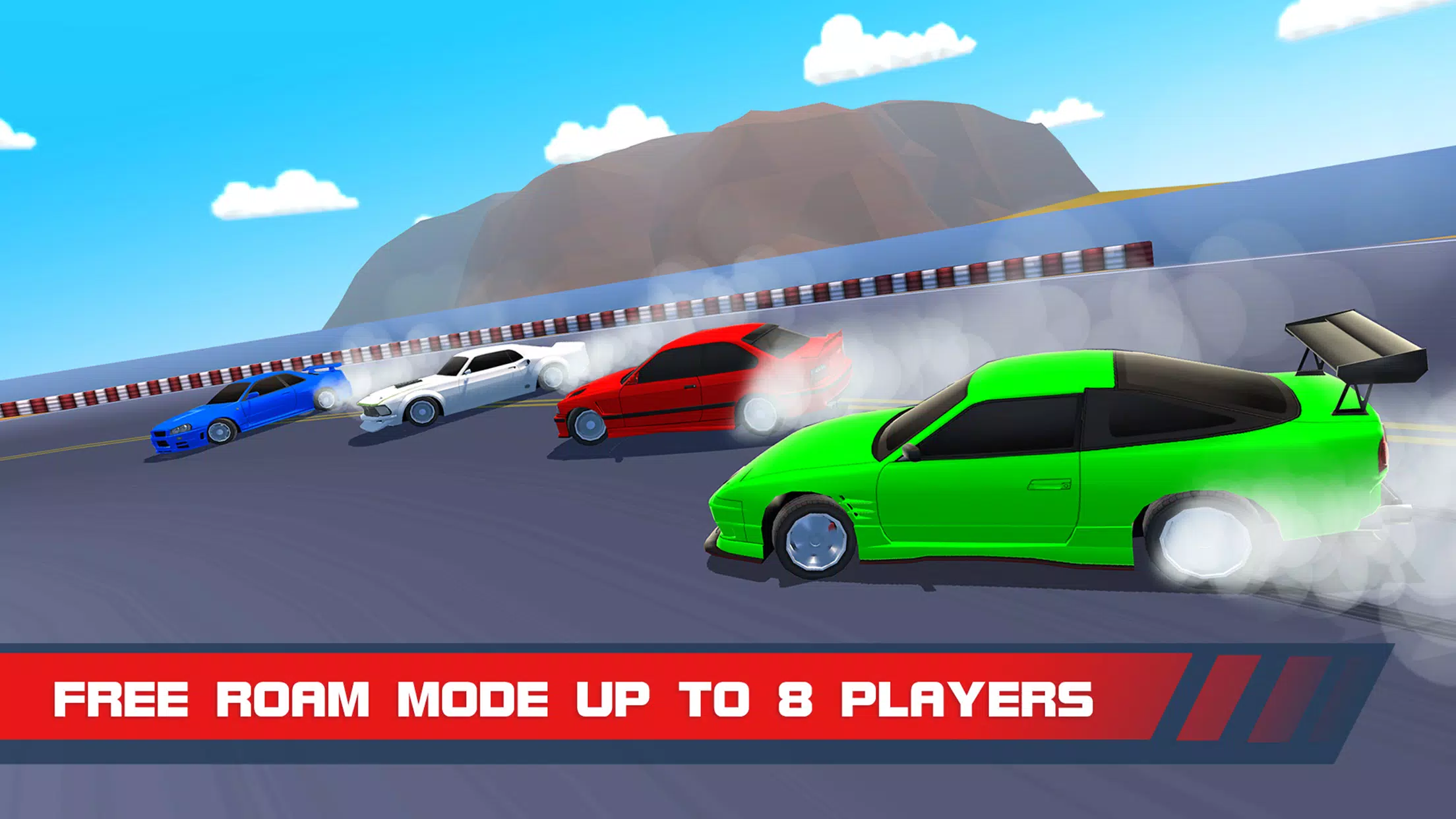 Baixe o Drift Clash Online Racing MOD APK v1.85 para Android