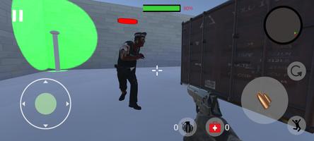 Zombie 3d shooter gun capture d'écran 3