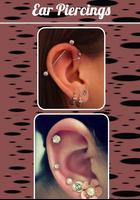 Piercings de orelha Cartaz