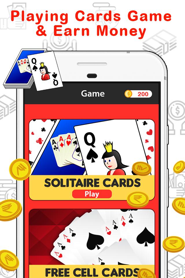 Earn money playing solitaire
