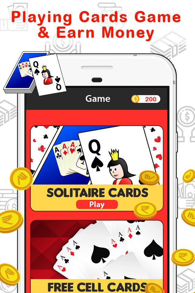 Earn money playing solitaire Earn money playing solitaire