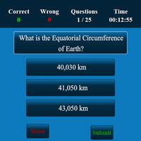 Earth Science MCQ screenshot 1