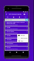 Universal codes for DStv (Smart Control) poster
