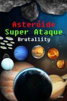 Asteroide Attack Free Plakat