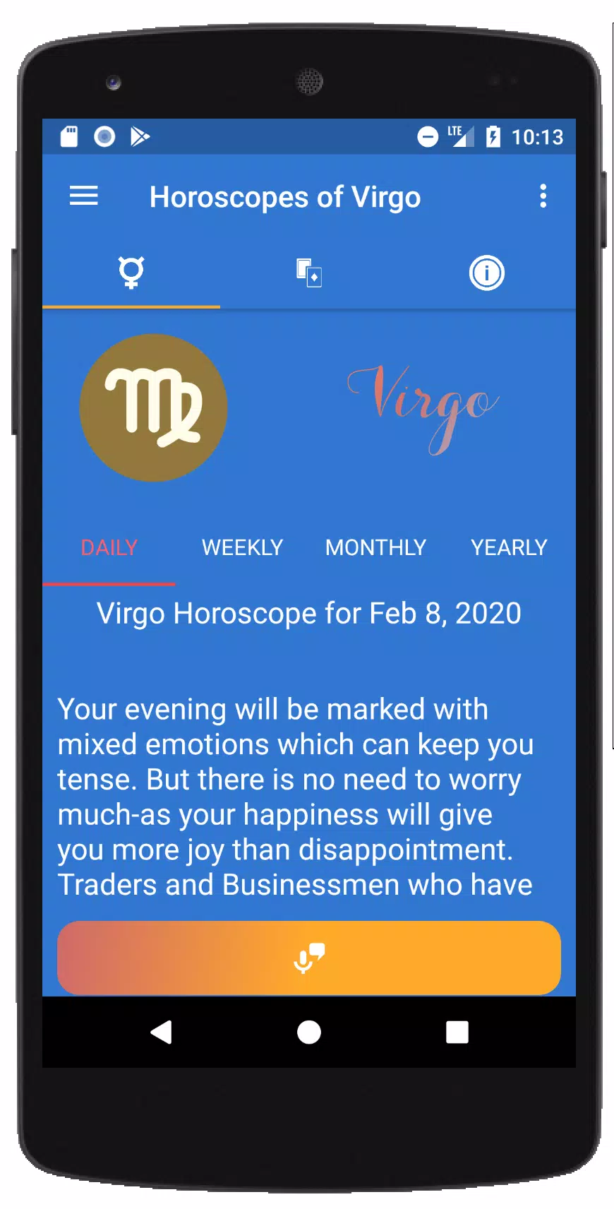 Virgo horóscopo de hoy, Cartas del tarot APK pour Android Télécharger