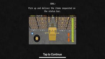 Forklift Warehouse Challenge تصوير الشاشة 1