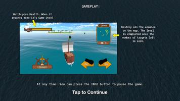 Pirate Sea Battle Challenge capture d'écran 2