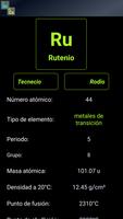 Tabla Periódica de los elementos capture d'écran 1