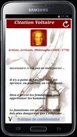 برنامه‌نما Citations de Voltaire عکس از صفحه