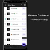 Edoz V2ray - Unlimited VPN الملصق