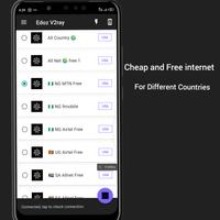 Edoz V2ray - Unlimited VPN постер