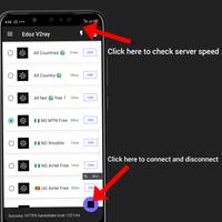 Edoz V2ray - Unlimited VPN スクリーンショット 3