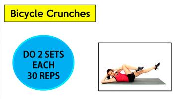 برنامه‌نما Flat Stomach Exercises عکس از صفحه