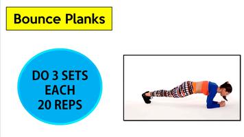 برنامه‌نما Flat Stomach Exercises عکس از صفحه